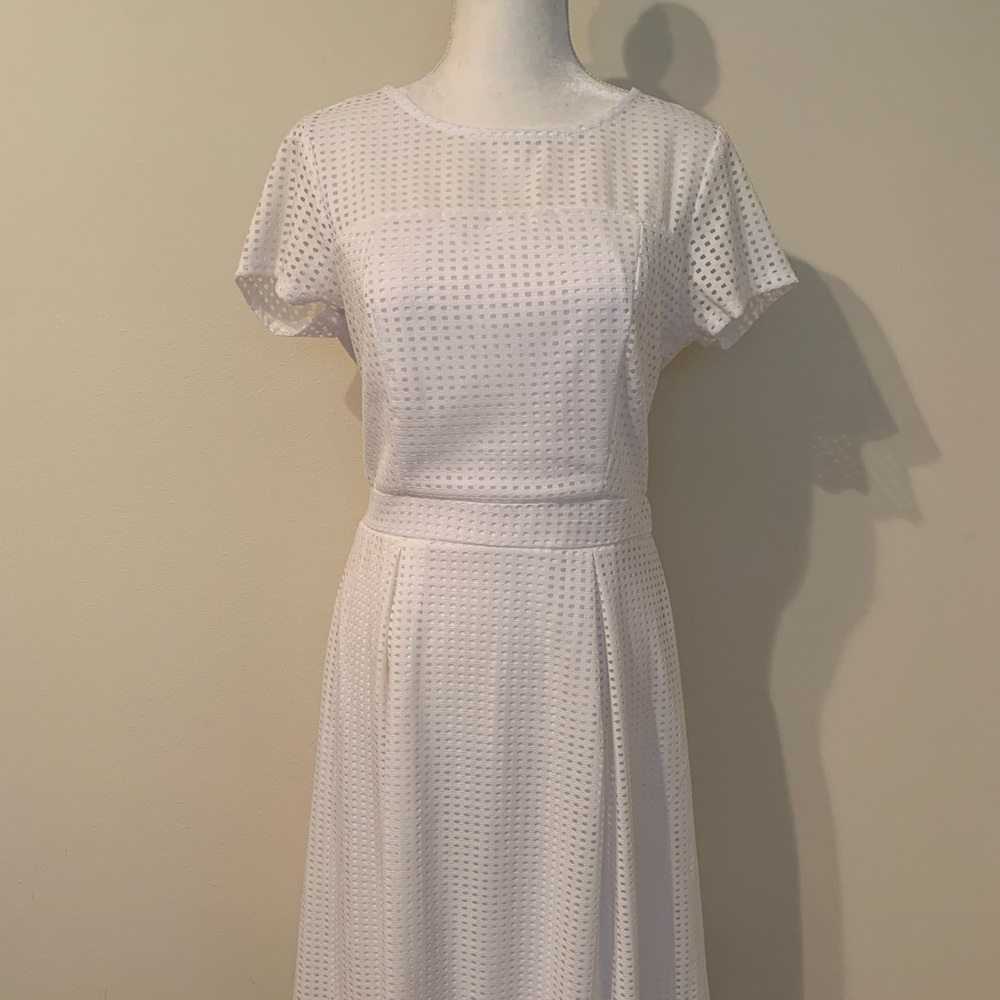 New York and Company windowpane dress, Medium, EUC